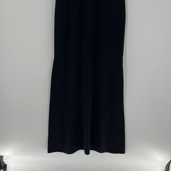 J. Crew Spring Street featherweight cashmere V-neck sweater-dress - Black - S - Picture 3 of 7